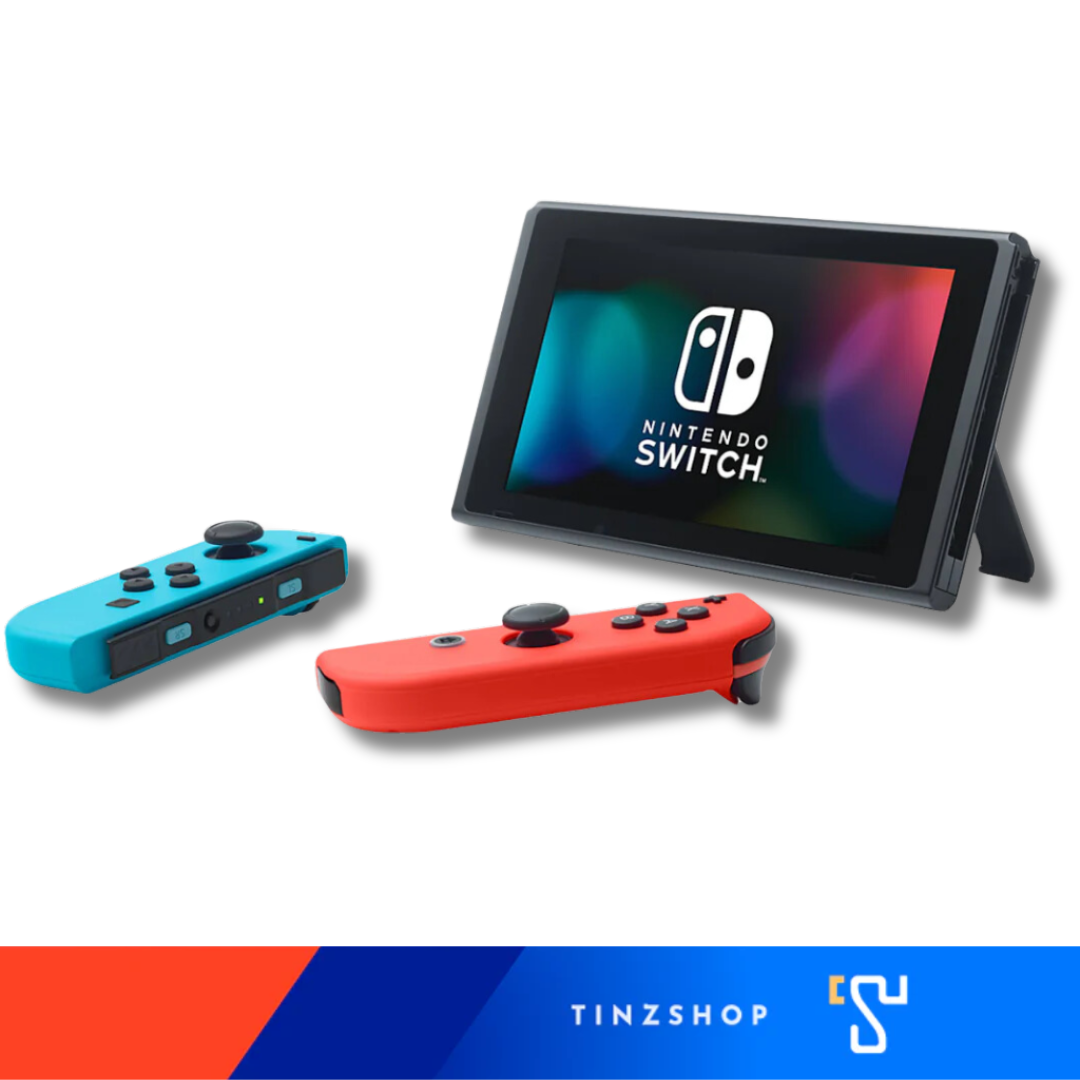 เครื่องเกม Nintendo Switch Gen2 (V2) สีนีออน_3